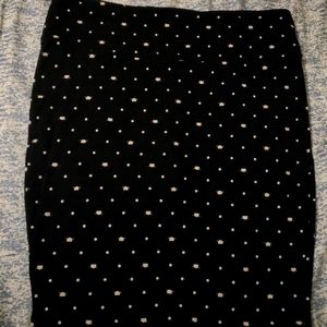 Cat pencil skirt (glow in the dark cats)